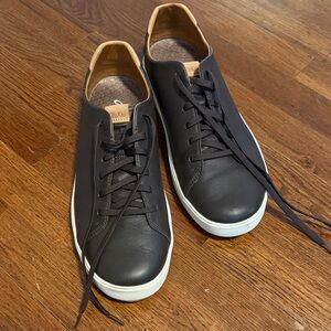 SOLD OluKai Black Leather Men's Sneakers